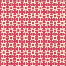 Red Geometric Star Print Italian Paper ~ Carta Varese Italy